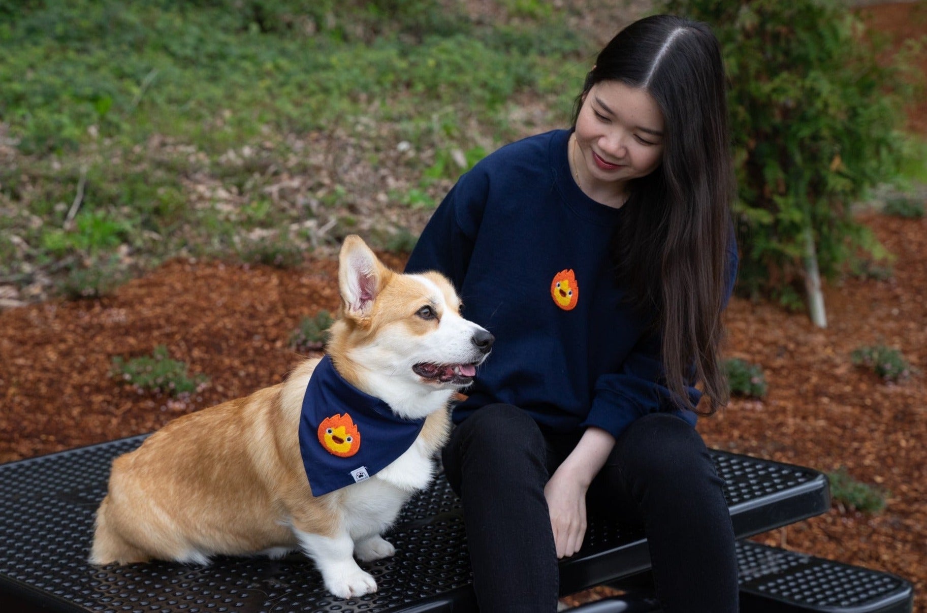 Little Fire Spirit Anime Dog & Cat Bandana
