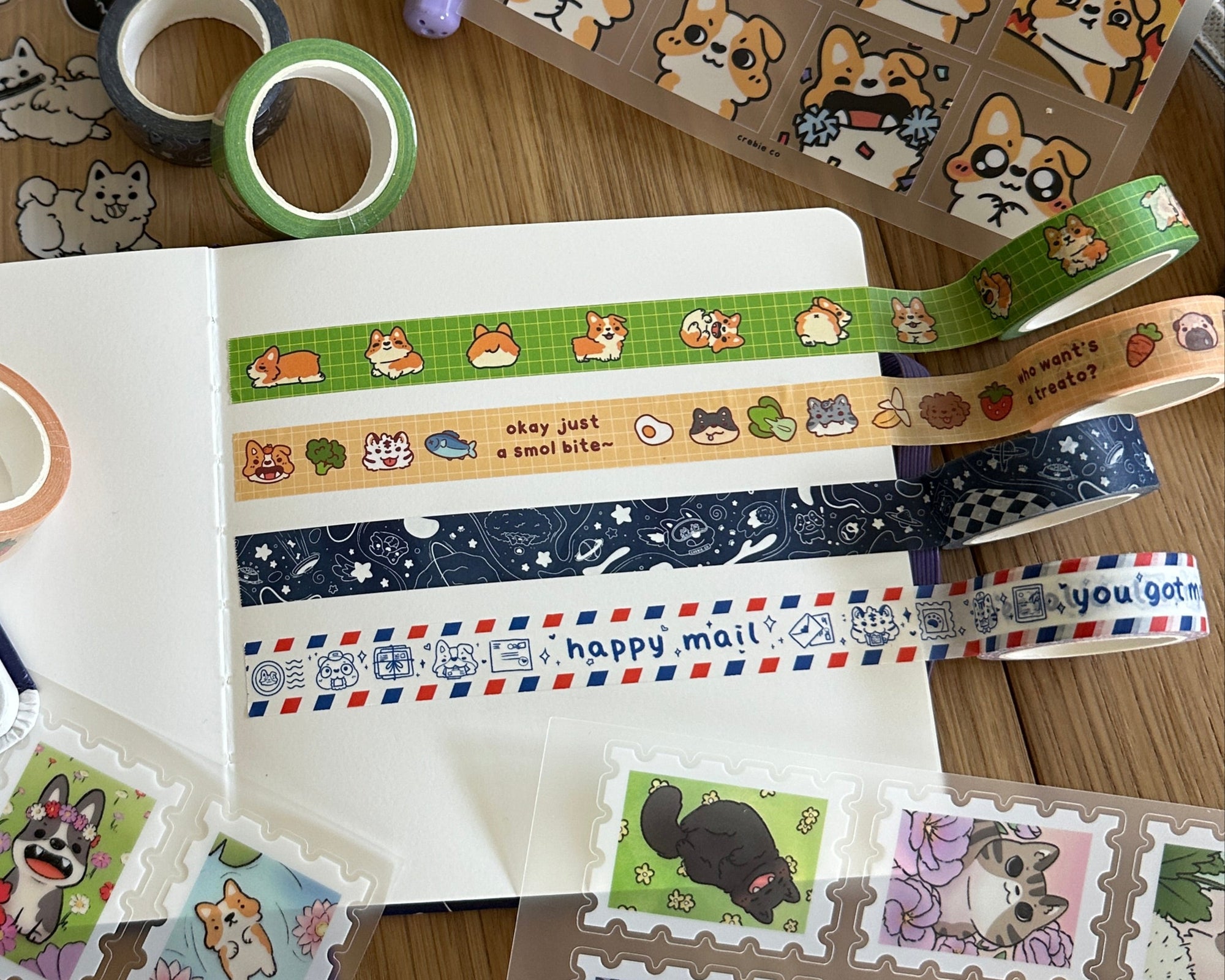 Cute Postage Washi Tape