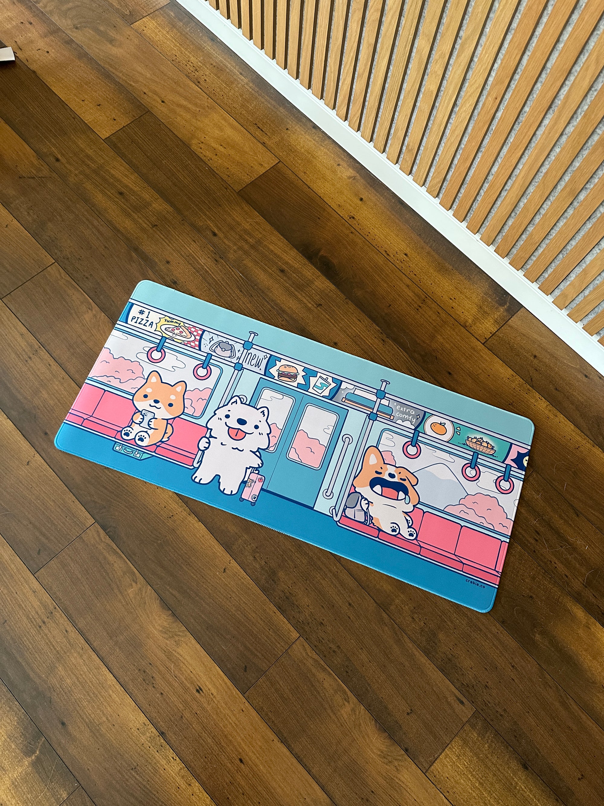 Subway Doggos Deskmat