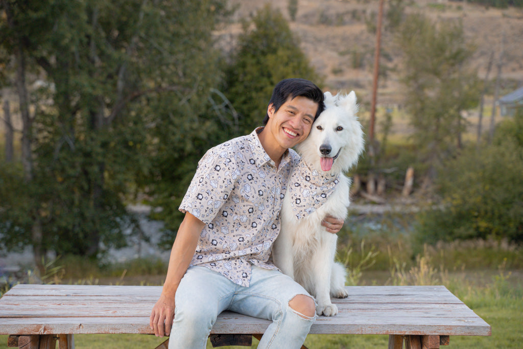 Friendly Forest Spirit Anime Dog & Cat Bandana
