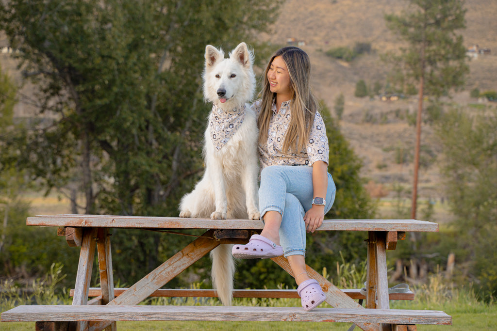 Friendly Forest Spirit Anime Dog & Cat Bandana