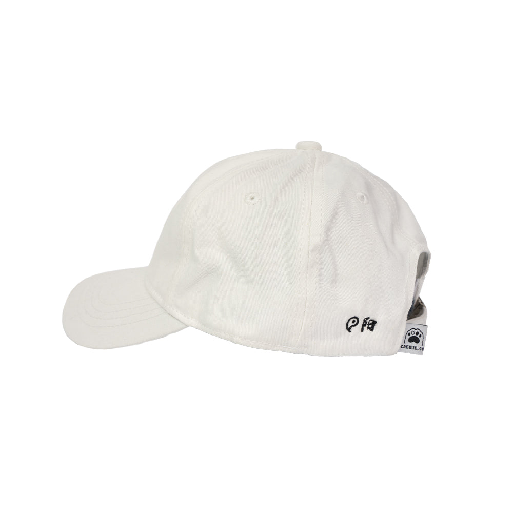 White Dog Hat